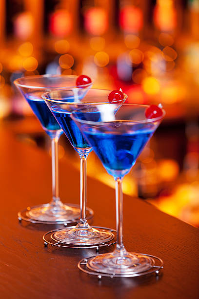 istock Cocktails Collection - Blue Martini 465789381