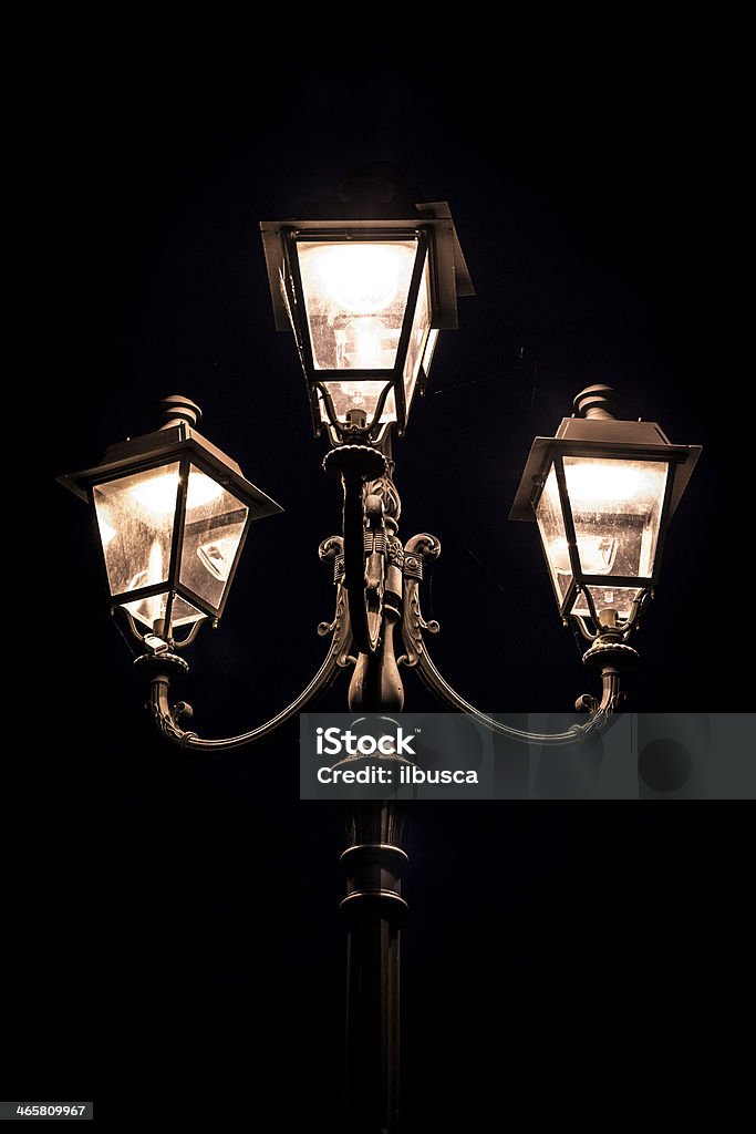 Street 단궤 램프 - 로열티 프리 0명 스톡 사진