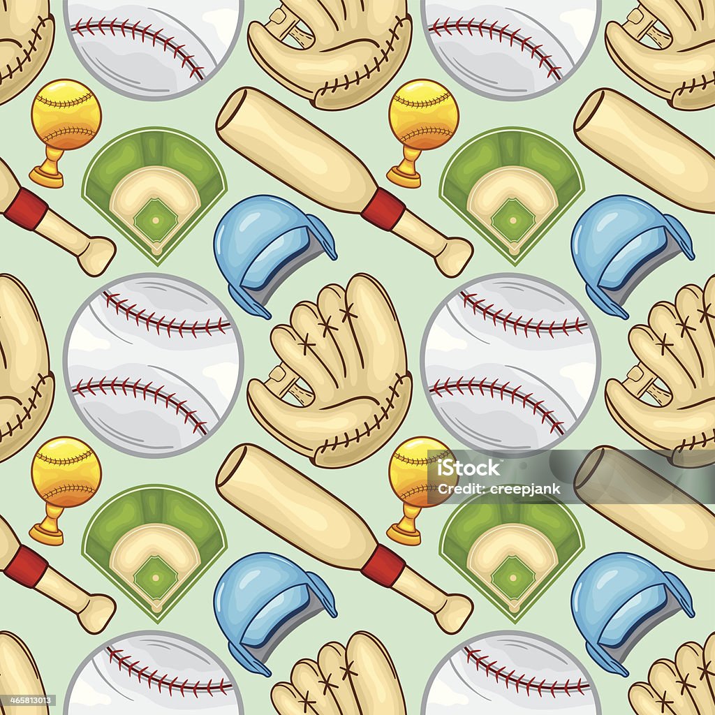 Baseball Vector Patterns Baseball Pattern Sport 2 Stock Illustration - Download Image Now ...