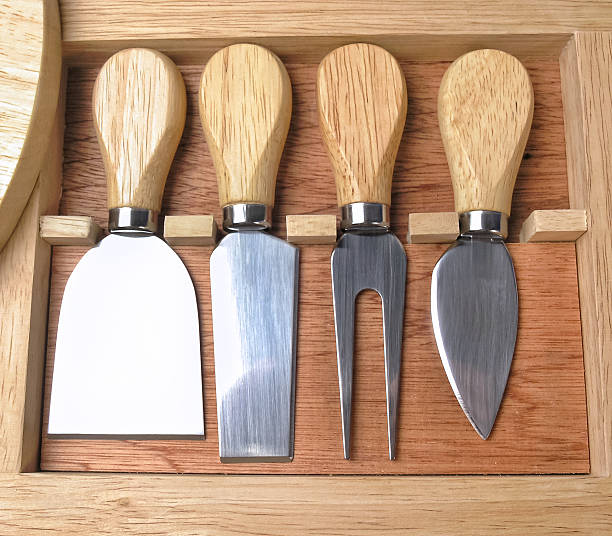 istock Set of cheese knives 465821234