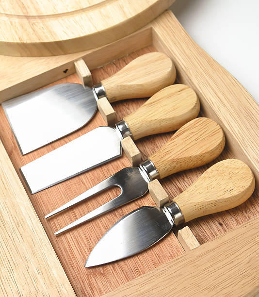 istock Set of cheese knives 465821274