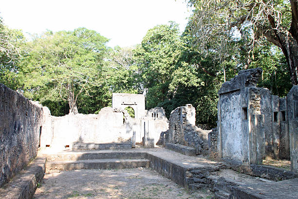 istock Ancient Ruins of Arab Town Gede 465825758