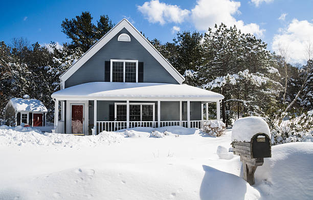 istock Snowbound in Suburbia 465827386