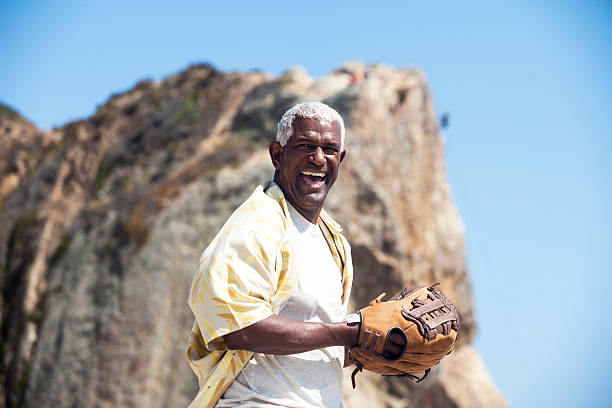 140+ Old Man Playing Baseball Stock Photos, Pictures & Royalty-Free