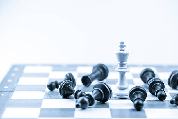 istock Chess figure, business concept strategy, leadership, team and success 465831782