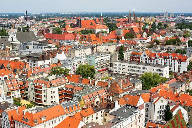 istock Aerial view of Wroclaw 465831875