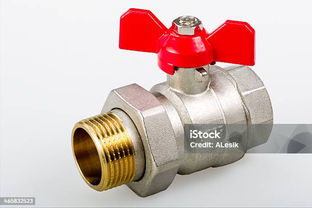 Sanitary Equipment Valving Fitting Stock Photo - Download Image Now - Air Valve, Brightly Lit, Cold Temperature