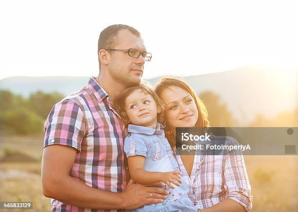 Happy Family Stock Photo - Download Image Now - Adult, Beautiful People, Beautiful Woman