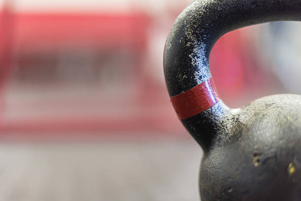 istock Kettlebells on Gym Floor 465836922
