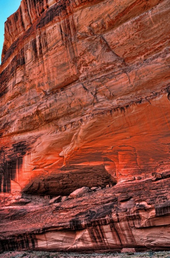 Canyon de Chelly entrance the Navajo nation