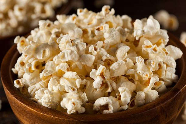 istock Healthy Buttered Popcorn with Salt 465839903