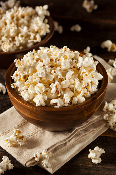 istock Healthy Buttered Popcorn with Salt 465839917