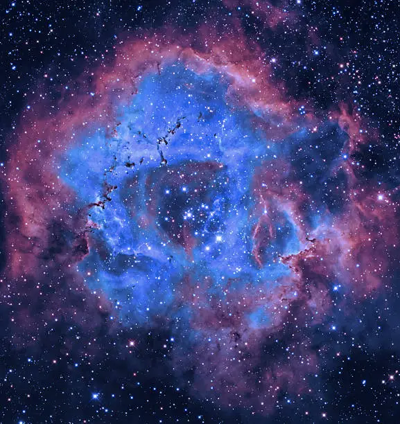 Remnant of the supernova explosion.  Taken by me with my apochromatic telescope of 500mm focal lenght and modified astronomy camera - stacked many exposures in professional astronomy software to reduce noise and to enhance details.