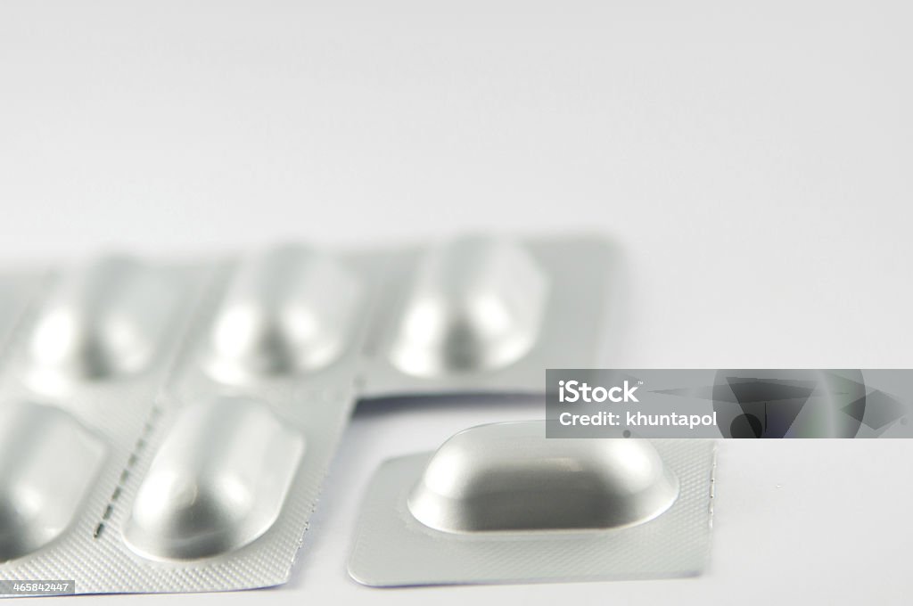 One tablet take from blister pack show unit dose One tablet take from blister pack show unit dose to patient Assistance Stock Photo