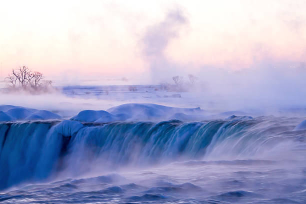 An HDR photo of Horseshoe Falls at Niagara Falls in Ontario, Canada.  Photo taken from the deck of the Maid of the Mist.