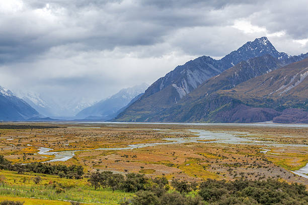 istock Tasman River at Aoraki Mount Cook National Park 465842956