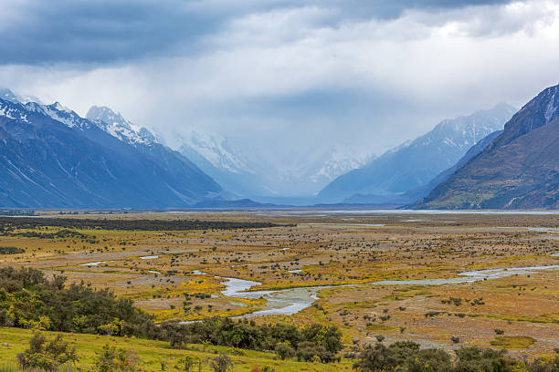 istock Tasman River at Aoraki Mount Cook National Park 465842958