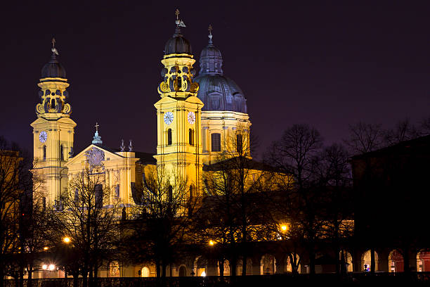 istock The Theatinerkirche church in Munich, Germany 465842991