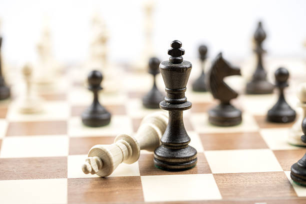 istock Chess figure, business concept strategy, leadership, team and success 465845034