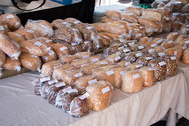 istock Bags of Freshly Baked Bread 465852500