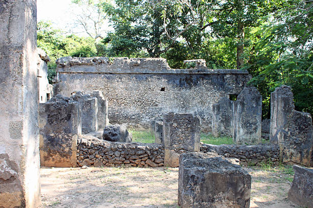 istock Ancient Ruins of Arab Town Gede 465852606