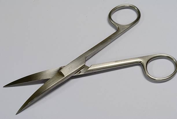 istock Medical equipment Scalpel Surgical tools kit. 465853328