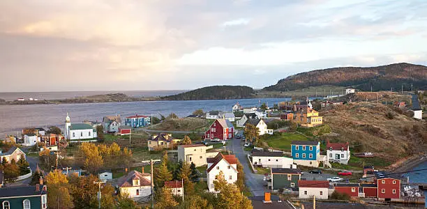 A quaint fishing village in Newfoundland, Canada. Trinity is one of the best preserved fishing villages on "The Rock."