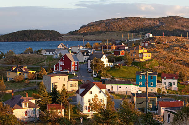 istock Fishing Village in Newfoundland 465855453
