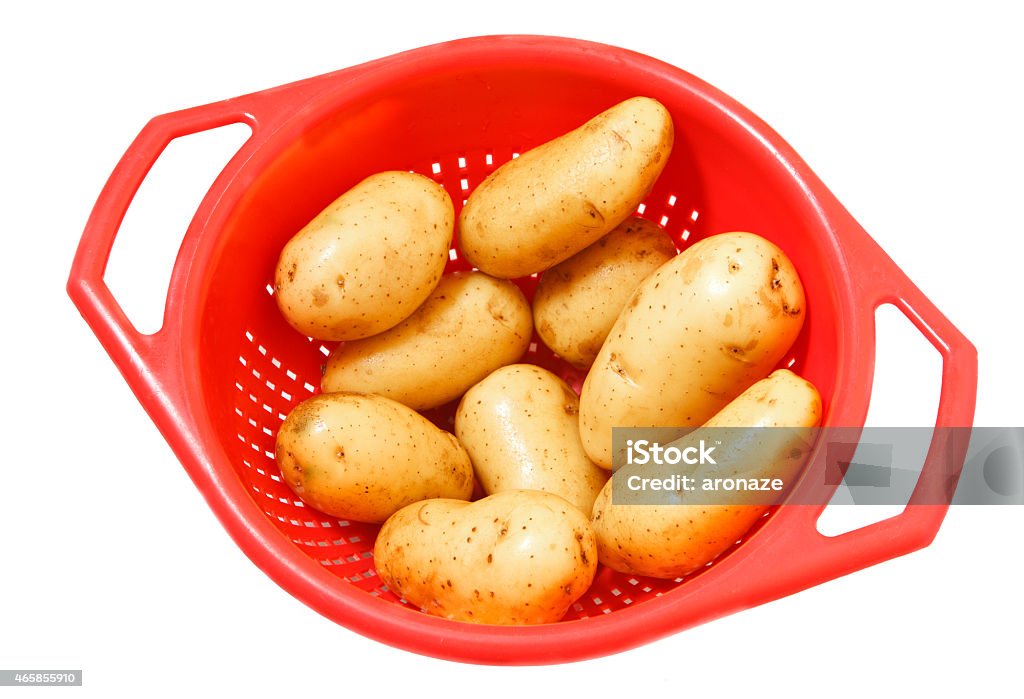 patatoes patatoes in strainer 2015 Stock Photo