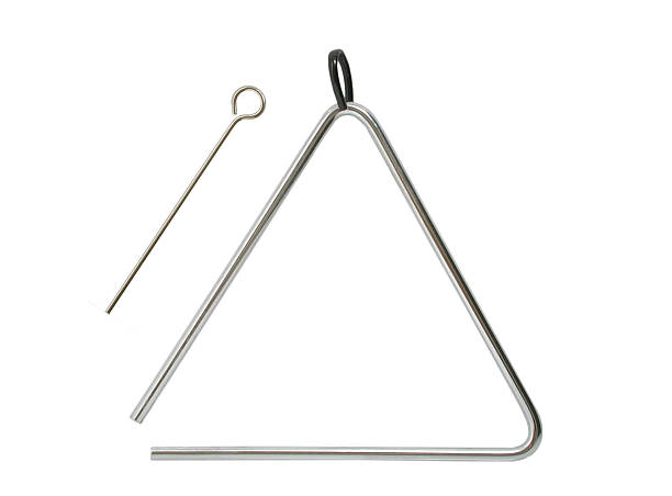 triangle Triangle percussion instrument stock pictures, royalty-free photos & images