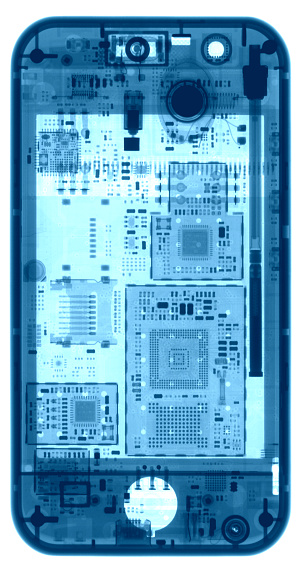 Lithium ion battery. Digitally generated image isolated on white background