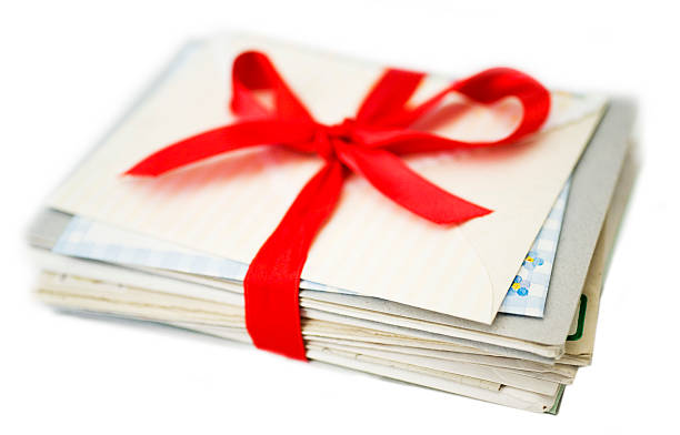 istock Bundles of love letters 465861042