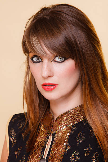 istock Portrait orient girl with makeup 465861486