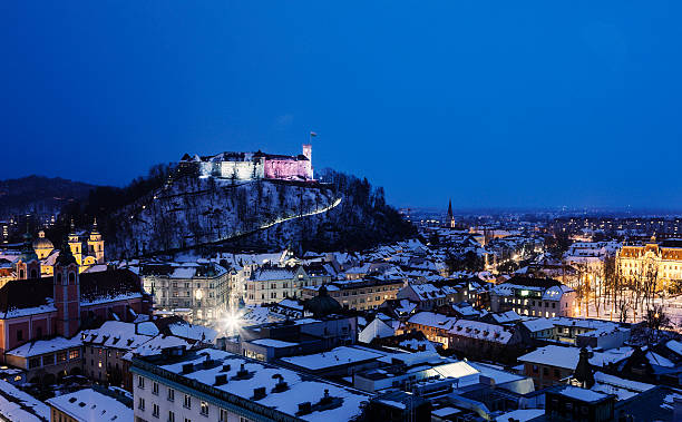istock Panorama of Ljubljana 465861508