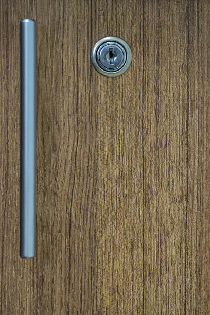 istock Wooden Closet Door 465862354
