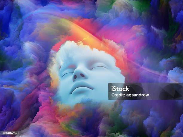 Virtual Dream Stock Photo - Download Image Now - 2015, Abstract, Alertness