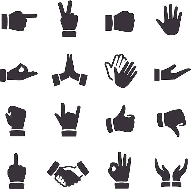 Gesture Icons - Acme Series View All: hand palm stock illustrations