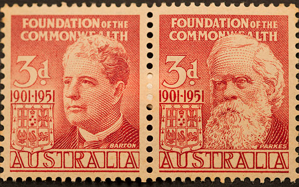 istock Postage Stamp - Foundation of Commonwealth 465866412