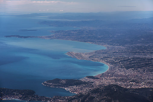 Aerial view on Nice France