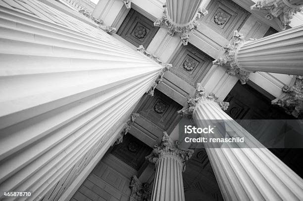 Columnas De Archivos Nacionales Foto de stock y más banco de imágenes de Derecho - Derecho, Columna arquitectónica, Arquitectura