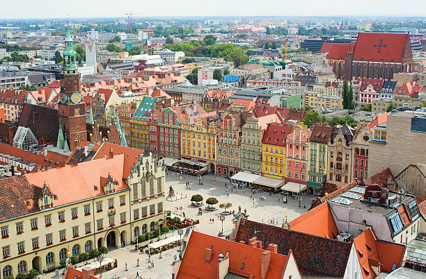 istock Aerial view of Wroclaw 465879999