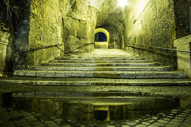 istock Street tunnel in Rome 465881152