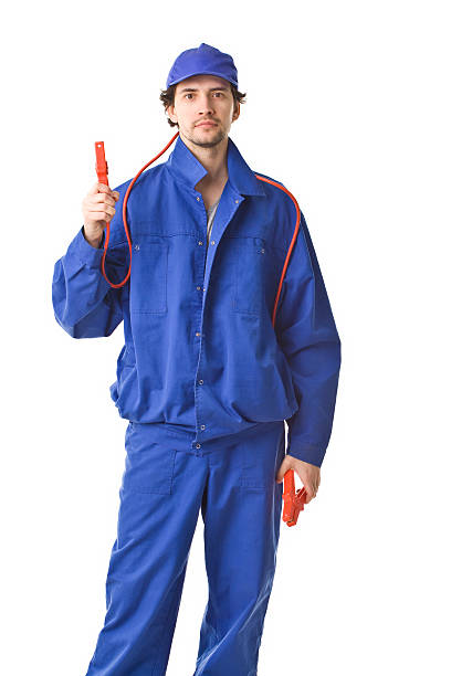 istock Repairman Portrait. Service. 465881248
