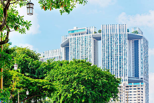 istock Apartments Blocks in Singapore 465884412