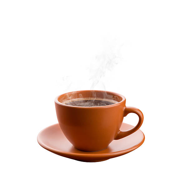 istock Cup of hot coffee isolated 465885158