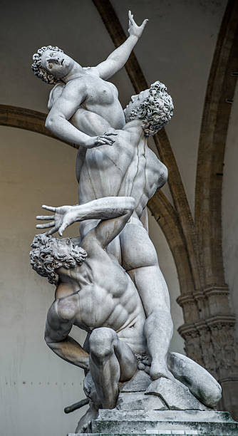 istock The rape of Sobbin' women statue in Florence 465885208