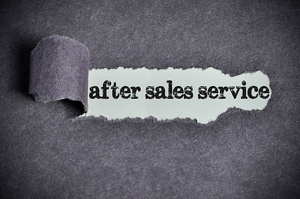 istock after sales service word under torn black sugar paper 465890106