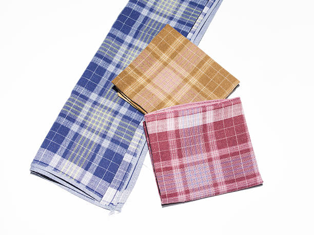 istock The colorful handkerchief isolated 465890348