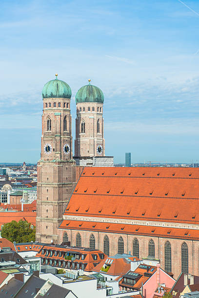 istock Aerial view of Munchen  Marienplatz 465891325