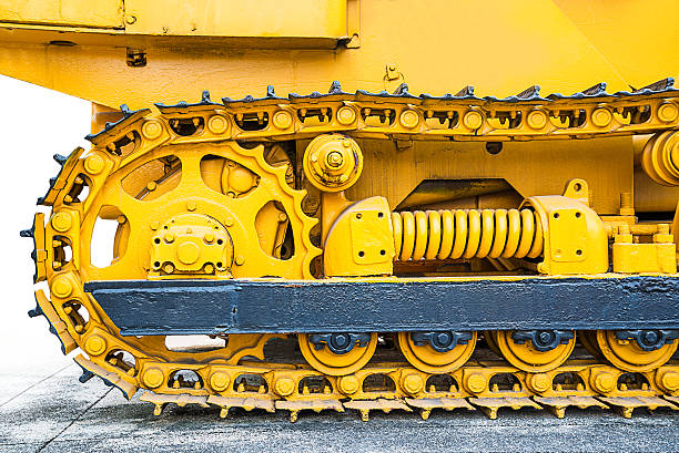 istock Closeup of bulldozer 465891927
